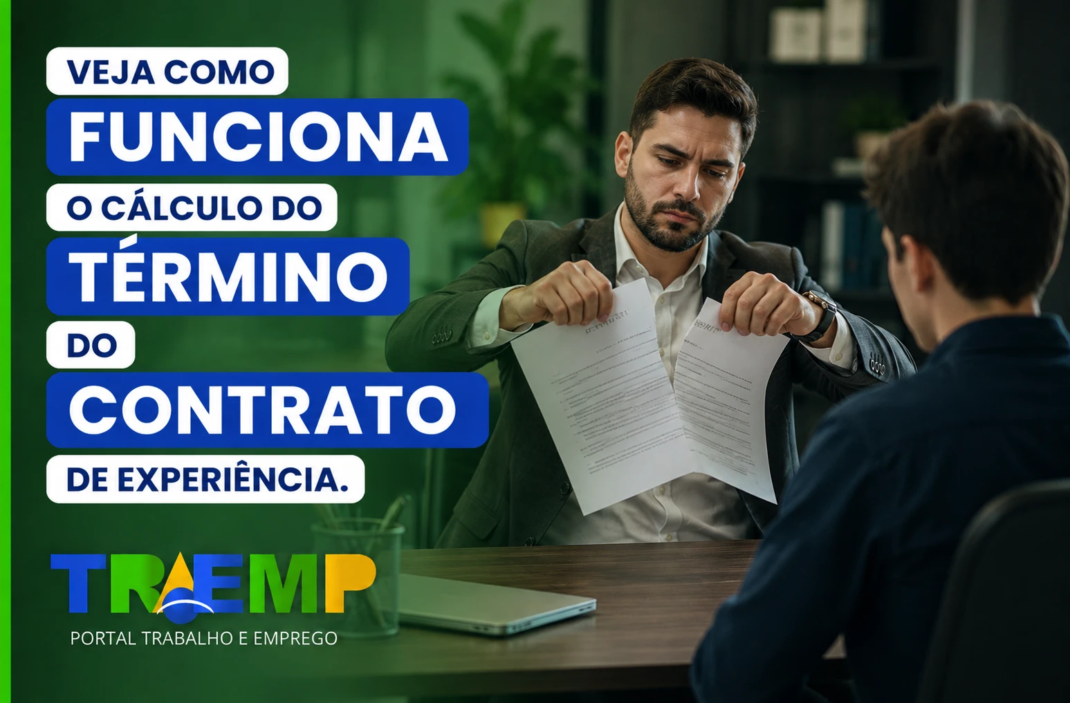 Contrato de experiência — cálculo rescisório